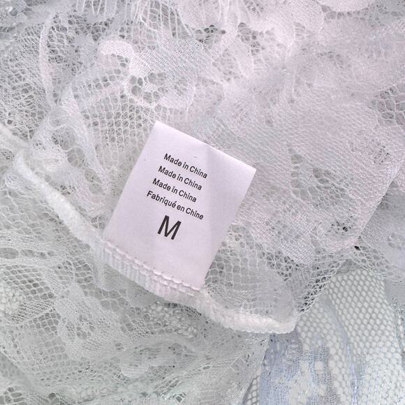 AvidLove White Lace Lingerie Slip Teddy NWT | Sz M [147] - Picture 6 of 6